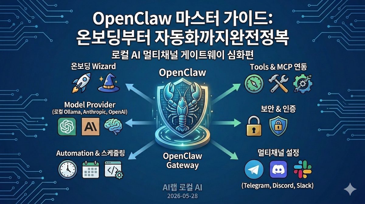OpenClaw 마스터 온보딩 자동화
