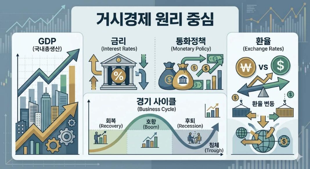 economic-business-study-1 경제학 기초 금리와 주식 영향